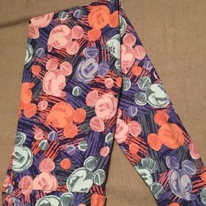 Mickey Head Lularoe Leggings
